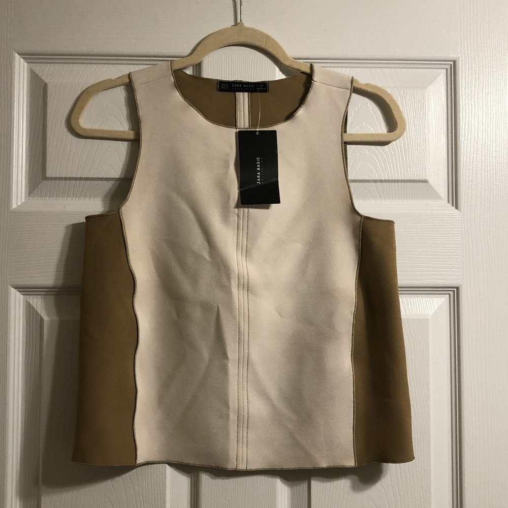 Zara Collection colorblock tank - XS
